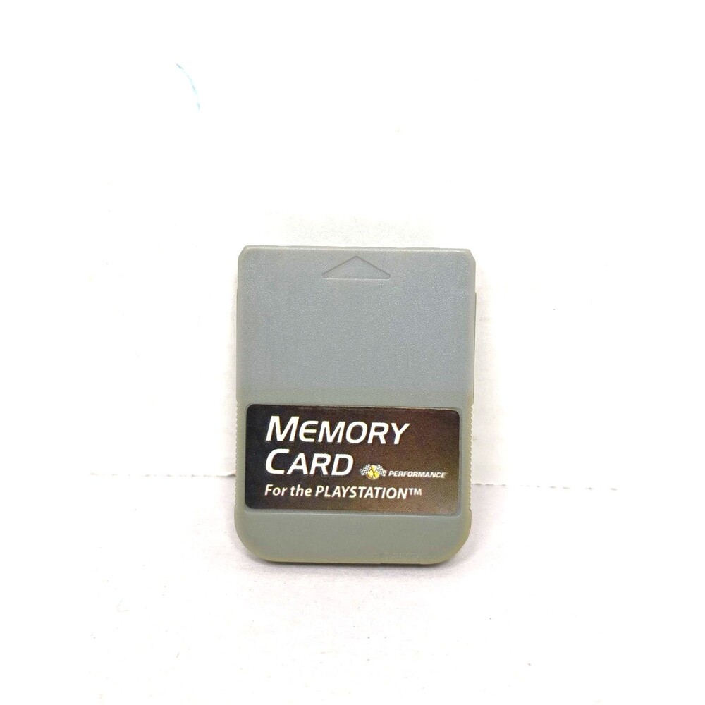 Memory Card by Performance for Playstation PS1 Console Video Game System